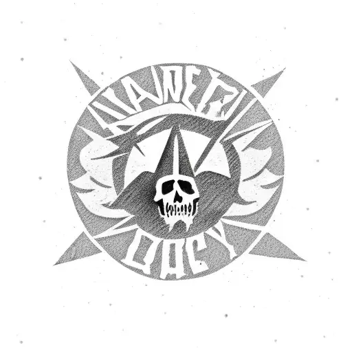 Make Anarchy Logo Punk asf tattoo design idea
