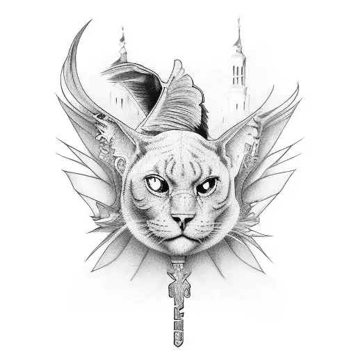 midnight Gospel  tattoo design idea