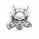 Barbed Wire tattoo design idea