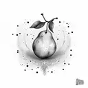 Pear Man tattoo design idea