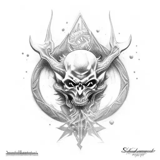 samael  tattoo design idea