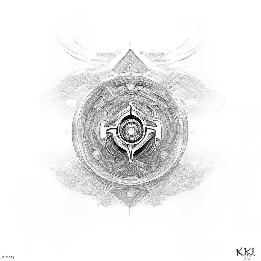 kshatriya symbol tattoo design idea