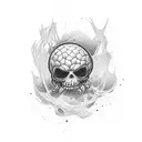 Brook one piece auto tattoo design idea