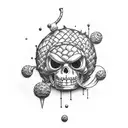 Brook one piece car tattoo design idea