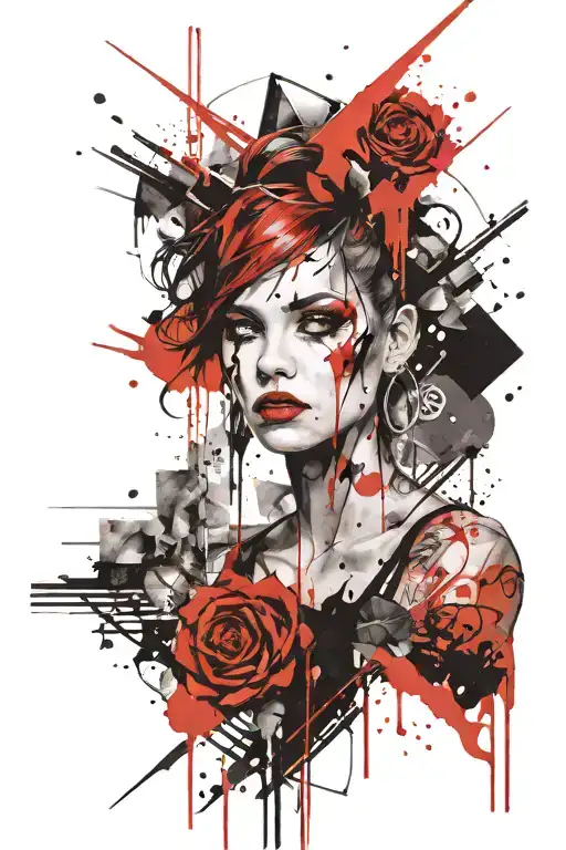 Role model tattoo design idea