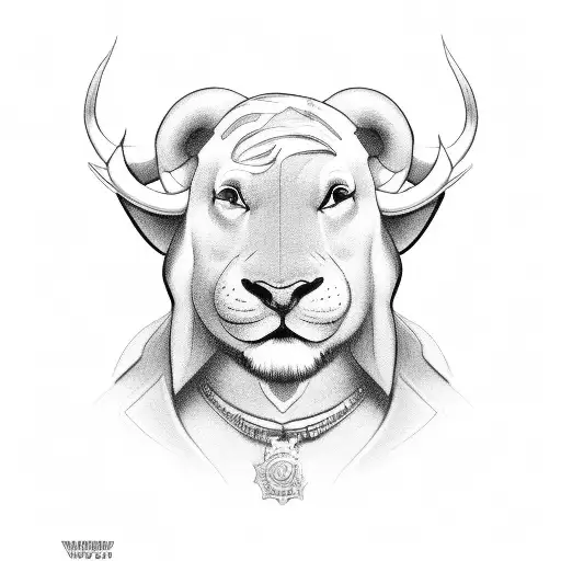 A&W like a cattle brand tattoo design idea