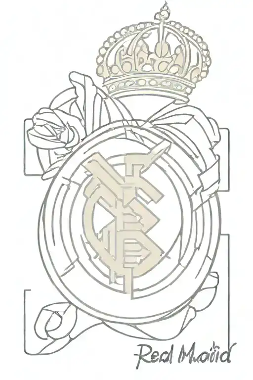 real madrid tattoo design idea