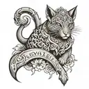 loyal but ruthless  tattoo design idea