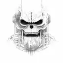 attacking titan tattoo design idea