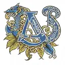 Phi beta sigma greek letter mix tattoo design idea