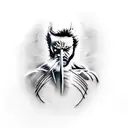 Jack Skelton, Wolverine, & Leonardo tattoo design idea