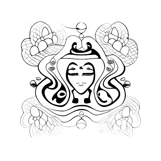 , sisters a decade apart tattoo design idea