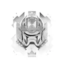 Samurai tattoo design idea