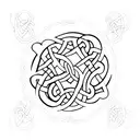 Celtic Knot tattoo design idea