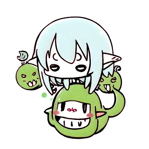 small tattoo from that time I reincarnated as a slime tattoo design idea