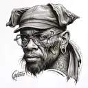 ghetto tattoo design idea