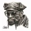 ghetto tattoo design idea