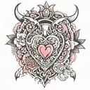 i got a price tag on this heavy heart of mine all mine tattoo design idea
