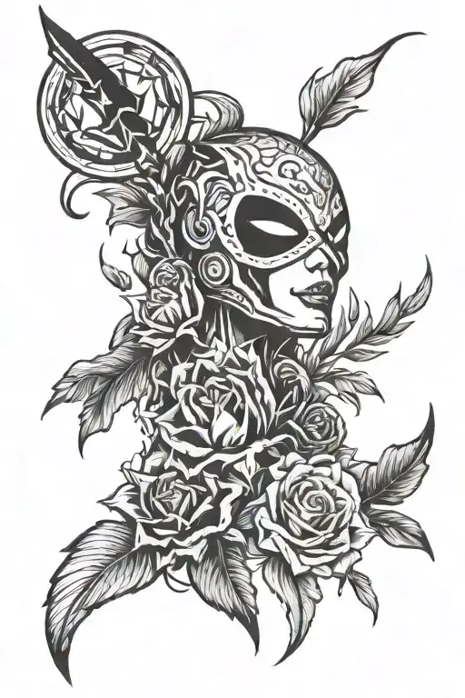 flash tattoo design idea