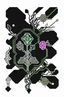 poison tree tattoo design idea