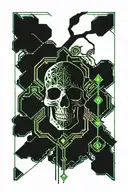 poison tree tattoo design idea