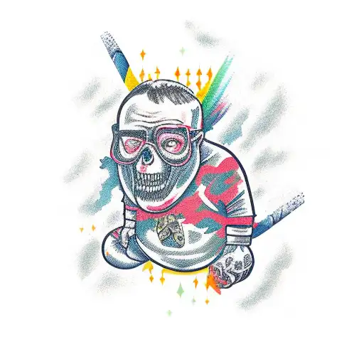 jackass forever tattoo design idea