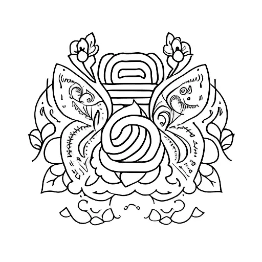 design a tattoo for a women who has been through a lot with so much heart breaks and still fighting against all to rise tattoo design idea