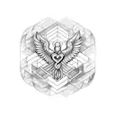 Medicine Caduceus tattoo design idea