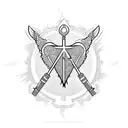 Medicine Caduceus tattoo design idea