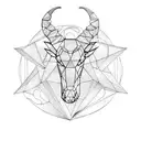 Tauro  tattoo design idea