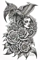 Loyalty Out Values Everything tattoo design idea