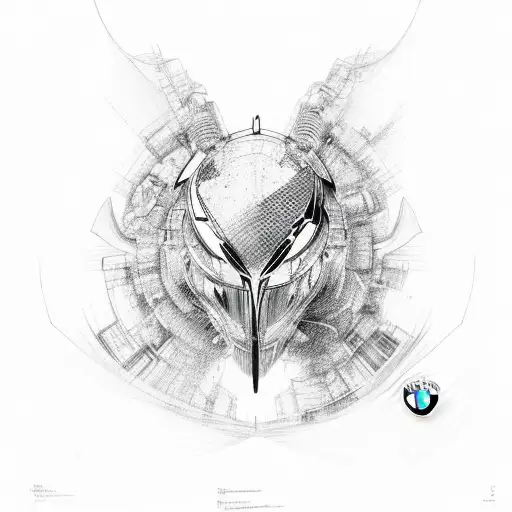 bmw tattoo design idea