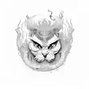 royal straight flush tattoo design idea