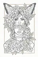 alina baraz tattoo design idea