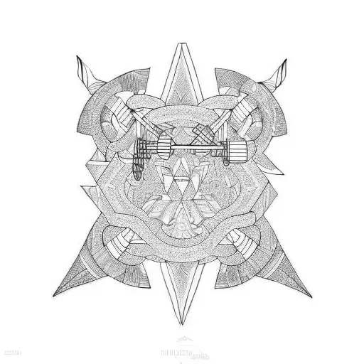 FLUTE tattoo design idea