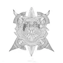 FLUTE tattoo design idea