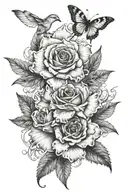 444 tattoo design idea