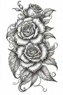 444 tattoo design idea