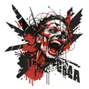 horror movies inspired design tattoo design idea