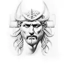 Zeus tattoo design idea