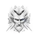 Zeus tattoo design idea