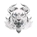 Zeus tattoo design idea