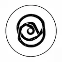 Leo with an infinite loop symbol tattoo design idea