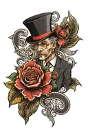 last name tattoo tattoo design idea