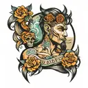 leader and free tattoo design idea