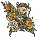 leader and free tattoo design idea