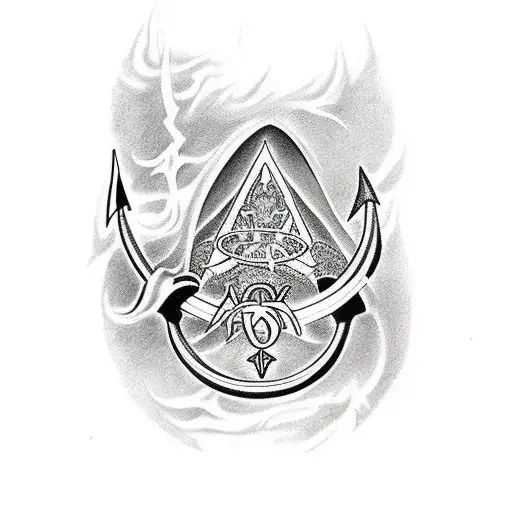lord of the ring espada tattoo design idea