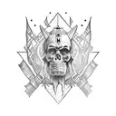 skanderbeg tattoo design idea