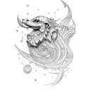 Noah's ark tattoo design idea