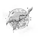 Noah's ark tattoo design idea